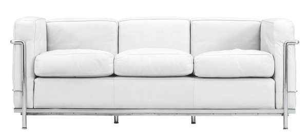 This png image - White Leather Lobby Couch PNG Picture, is available for free download