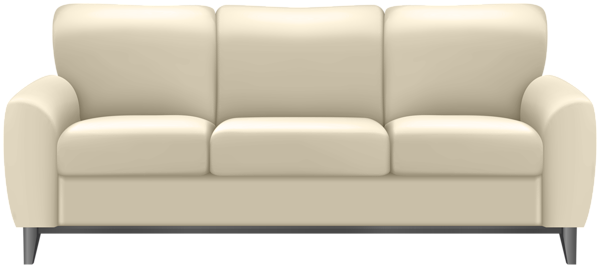 This png image - White Sofa Transparent Clipart, is available for free download