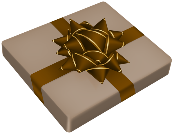 This png image - Brown Gift PNG Clipart, is available for free download
