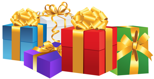 This png image - Bunch of Gift Boxes PNG Clipart, is available for free download