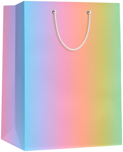 This png image - Colorful Gift Bag PNG Clipart, is available for free download