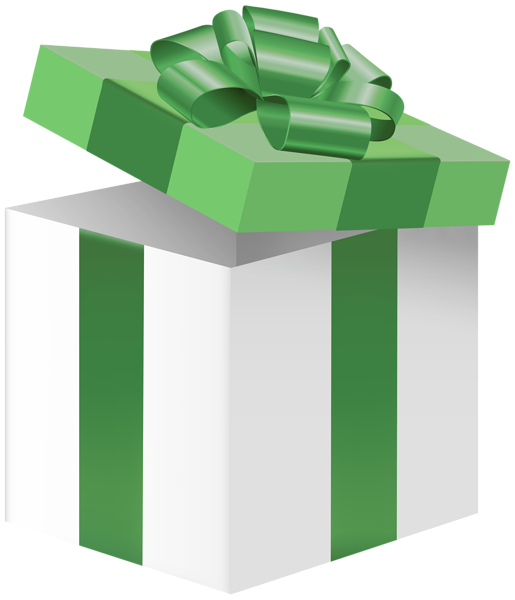 This png image - Cute Green Gift Box PNG Transparent Clipart, is available for free download