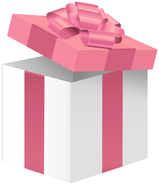 This png image - Cute Pink Gift Box PNG Transparent Clipart, is available for free download