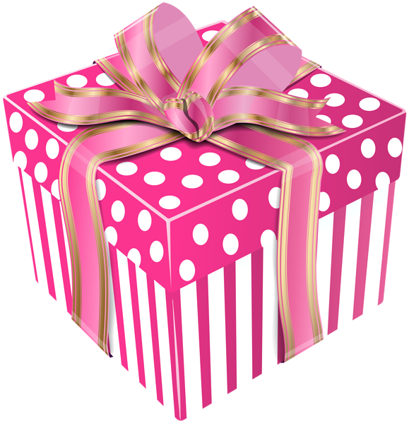 cute pink gift box transparent png clip art image gallery
