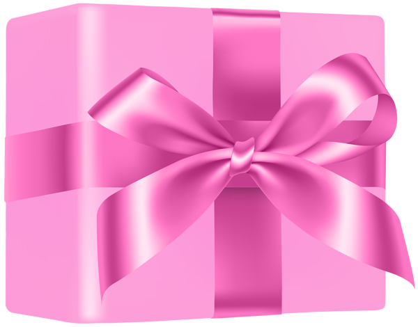This png image - Cute Pink Gift PNG Clipart, is available for free download