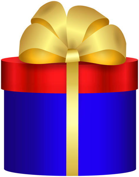 This png image - Deco Blue Gift Box PNG Clipart, is available for free download
