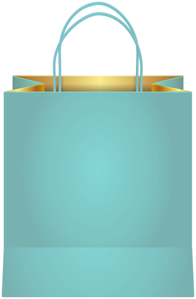 This png image - Decorative Blue Gift Bag PNG Clipart, is available for free download