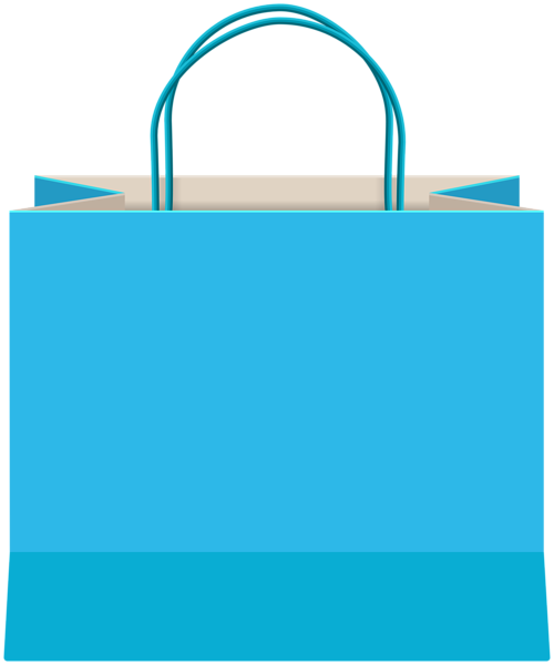 This png image - Decorative Gift Bag Blue PNG Clipart, is available for free download