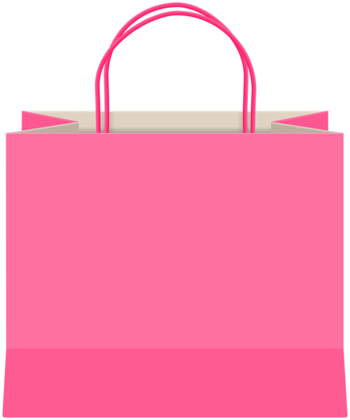 This png image - Decorative Gift Bag Pink PNG Clipart, is available for free download