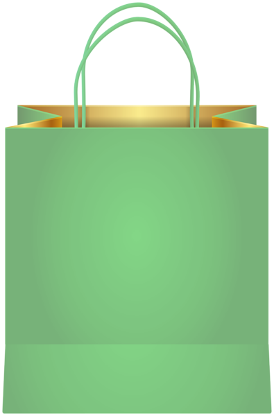 This png image - Decorative Green Gift Bag PNG Clipart, is available for free download