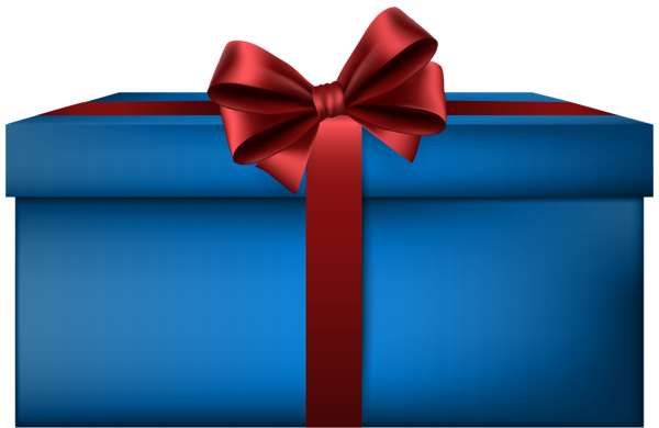 This png image - Elegant Blue Gift Box PNG Clip Art Image, is available for free download