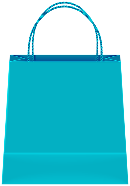 This png image - Gift Bag Blue PNG Clipart, is available for free download
