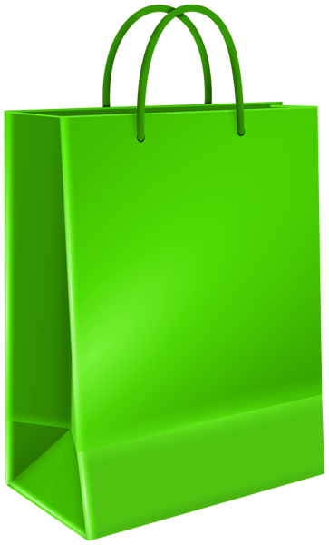 This png image - Gift Bag Green Transparent Image, is available for free download