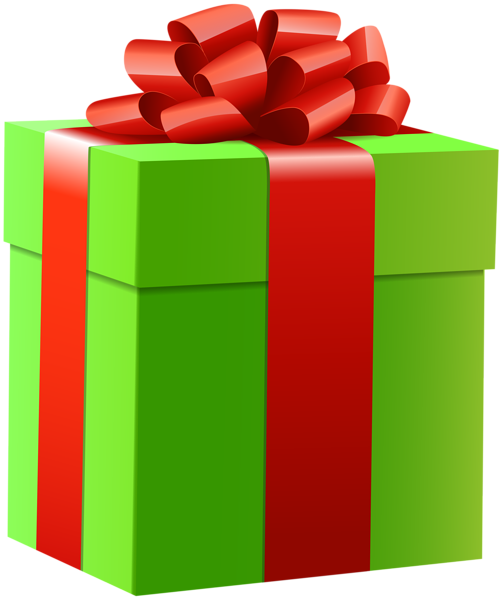 This png image - Gift Box Green PNG Clip Art Image, is available for free download