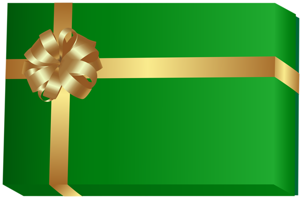 This png image - Gift Box Green PNG Clipart, is available for free download