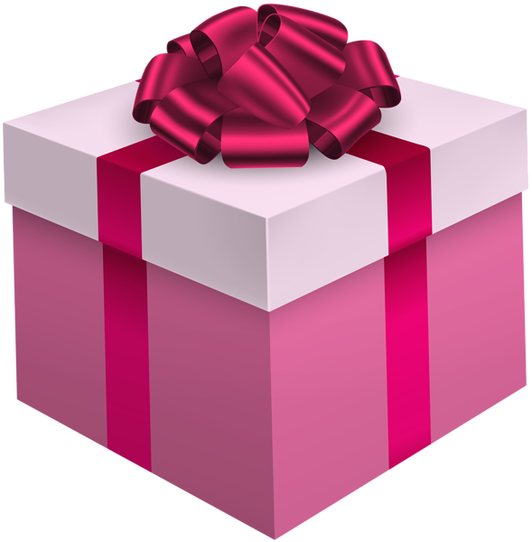 This png image - Gift Box Pink PNG Clipart, is available for free download