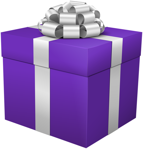 This png image - Gift Box Purple PNG Clip Art Image, is available for free download