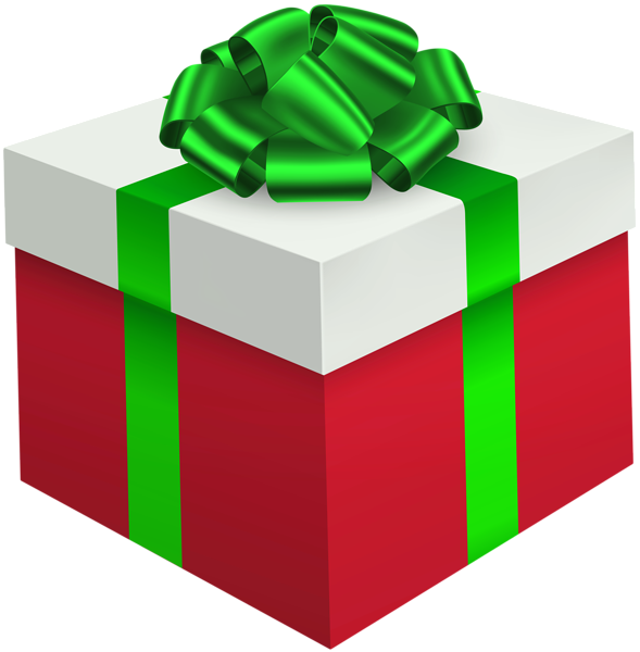 This png image - Gift Box Red Green PNG Clipart, is available for free download