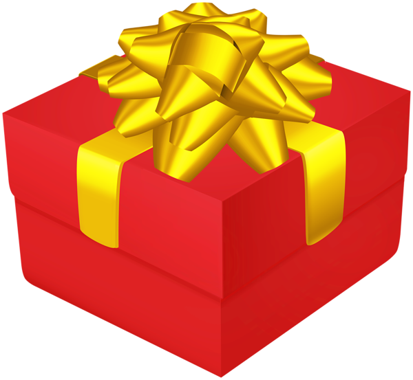 This png image - Gift Box Red with Bow PNG Clipart, is available for free download