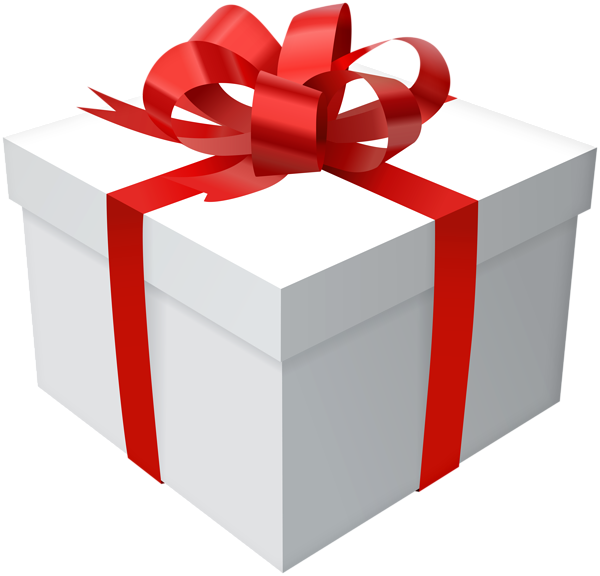 This png image - Gift Box with Red Bow PNG Clip Art Image, is available for free download