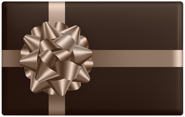 This png image - Gift Large Brown PNG Transparent Clipart, is available for free download