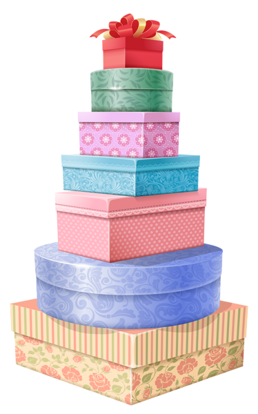 This png image - Gift Tower PNG Clipart Picture, is available for free download