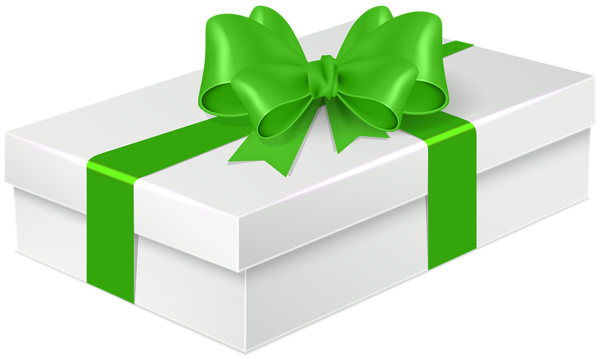 This png image - Gift with Green Bow PNG Clip Art, is available for free download