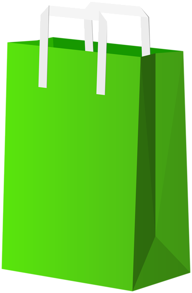 This png image - Green Gift Bag Deco PNG Clipart, is available for free download