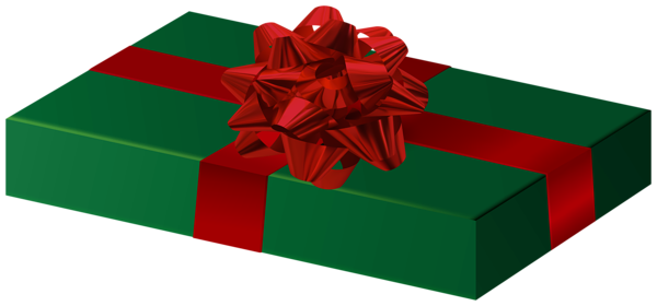 This png image - Green Gift Box PNG Clipart, is available for free download