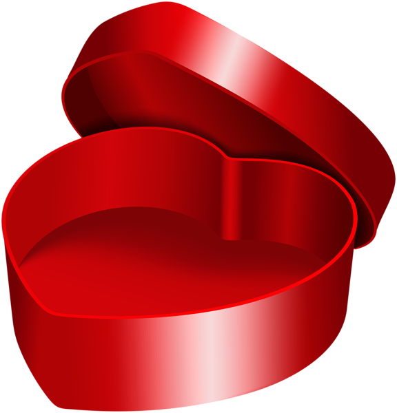 This png image - Heart Box Red Transparent PNG Clip Art, is available for free download