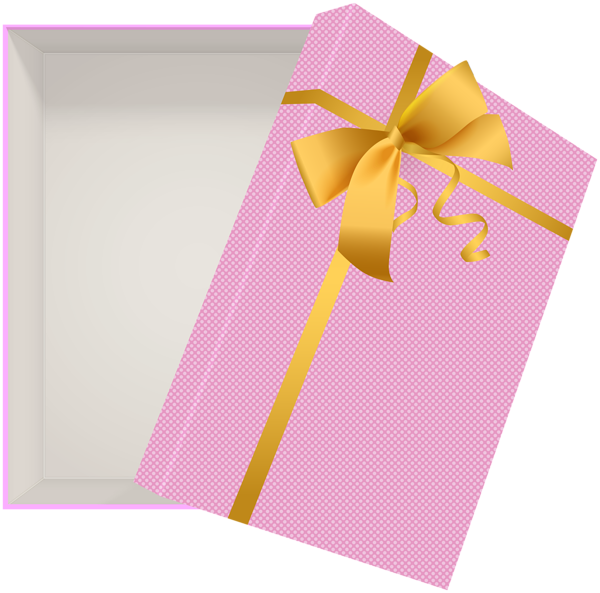 This png image - Open Gift Box Pink PNG Clip Art Image, is available for free download