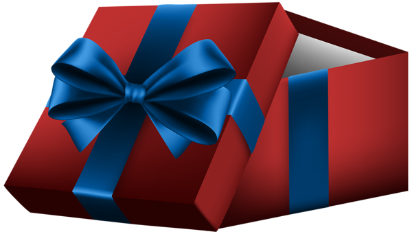This png image - Open Gift Box with Red Bow PNG Clip Art, is available for free download