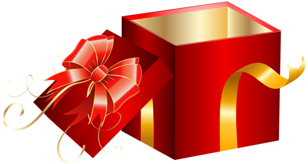 This png image - Opened Red Gift Box PNG Clipart Image, is available for free download