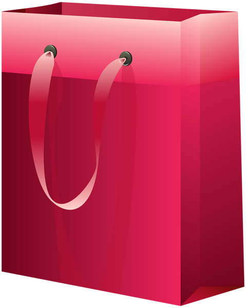 This png image - Pink Gift Bag Transparent Clip Art Image, is available for free download