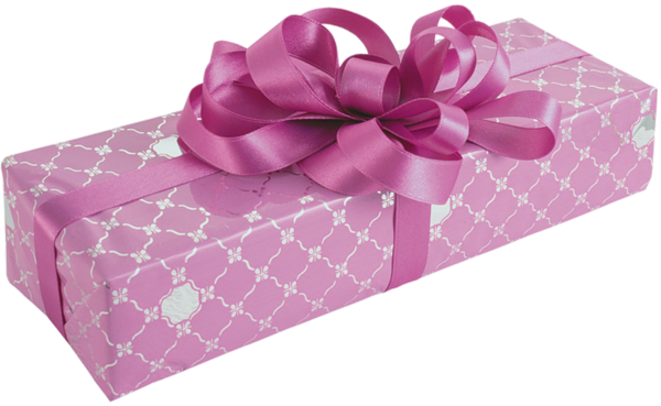 This png image - Pink Present with Pink Bow Clipart, is available for free download