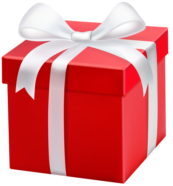 Red Gift Box Transparent Clip Art Image Gallery