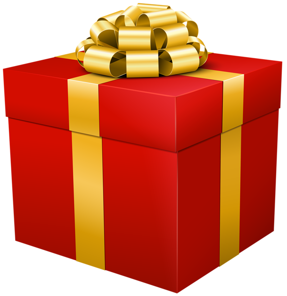 This png image - Red Gift Box Transparent PNG Clip Art Image, is available for free download