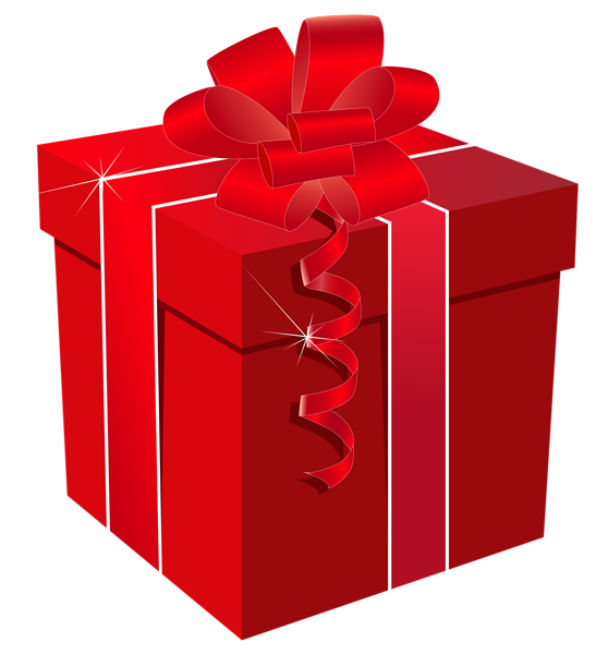This png image - Red Gift Box with Red Bow PNG Clipart Image, is available for free download