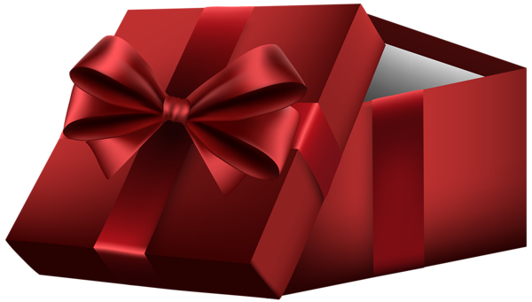 This png image - Red Open Gift Box PNG Clip Art, is available for free download