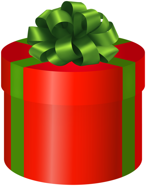 This png image - Red Round Gift Box PNG Clipart, is available for free download