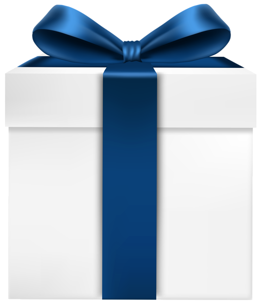 This png image - White Gift Box Clip Art Image, is available for free download