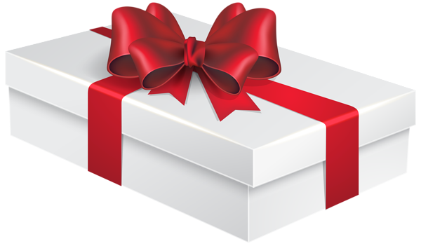 This png image - White Gift Box Png Clipart Image, is available for free download