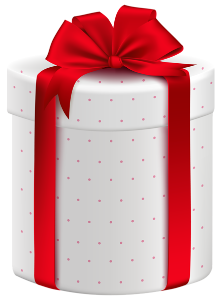 This png image - White Gift Box with Red Bow PNG Clipart Image, is available for free download