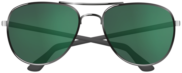 This png image - Aviator Sunglasses Green PNG Transparent Clipart, is available for free download