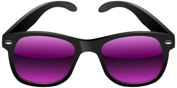 Black and Purple Sunglasses PNG Clipart Image | Gallery ...