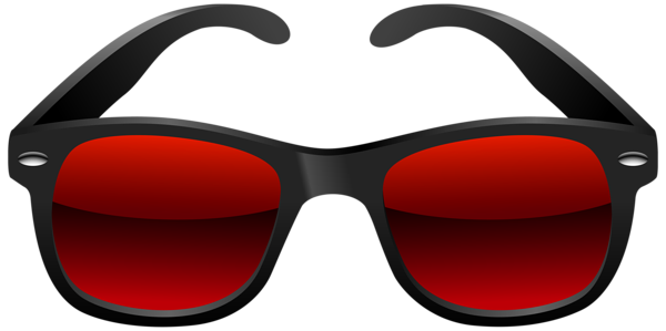 Download Black and Red Sunglasses PNG Clipart Image | Gallery ...