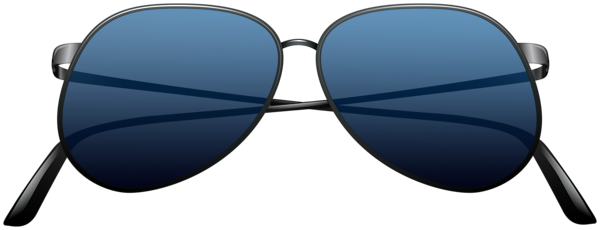 This png image - Blue Aviator Sunglasses PNG Clipart, is available for free download