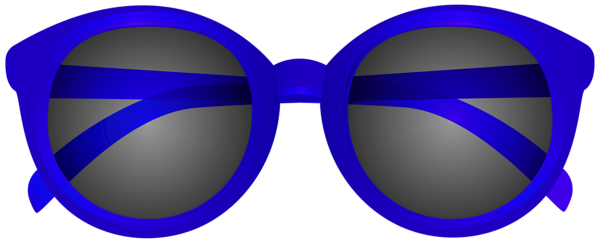 This png image - Blue Sunglasses PNG Transparent Clipart, is available for free download