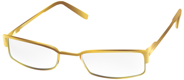 This png image - Gold Glasses PNG Transparent Clip Art Image, is available for free download