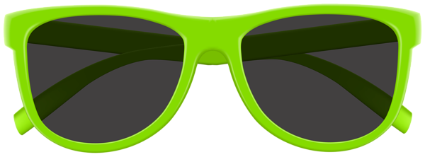 This png image - Green Sunglasses PNG Clip Art Image, is available for free download